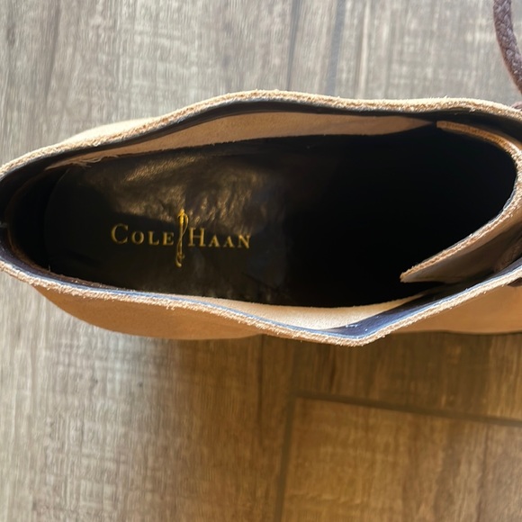 Cole Haan Britt Suede Chukka Wedge Boot - Picture 4 of 6